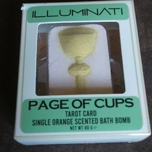 Brand New ILLUMINATI Page of Cups Bath Drop